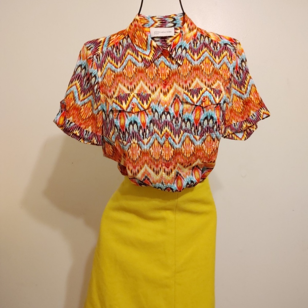 Jones New York Sports | Women's Tropical Blouse